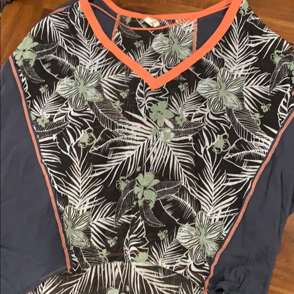 We the Free (Free People) Floral Shirt